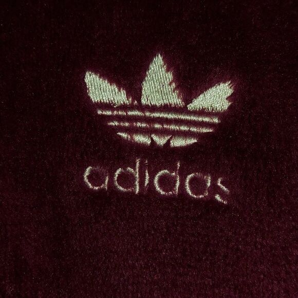 Adidas Originals Trefoil Cldro Colorblock Fleece Track Jacket Sz S - Picture 6 of 12